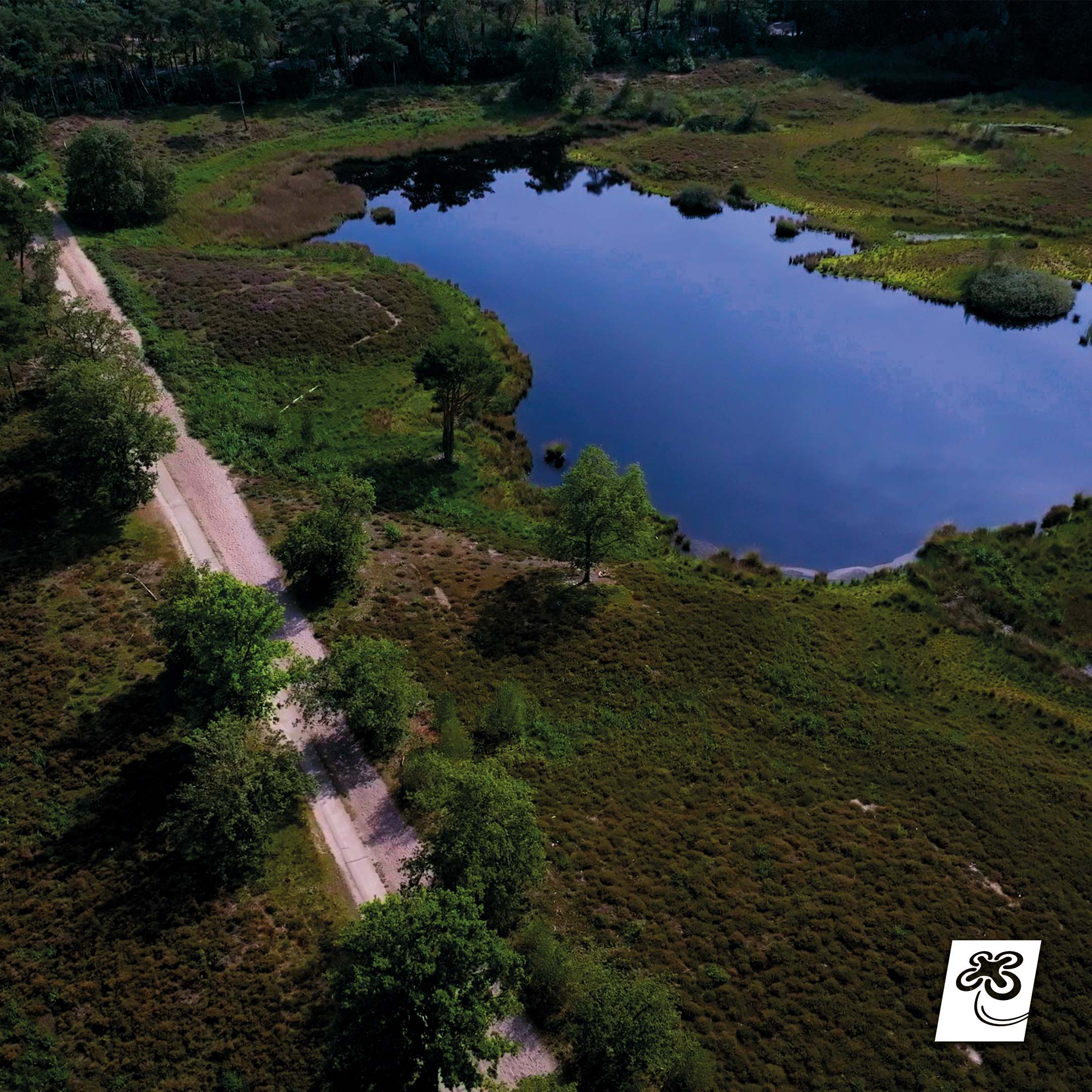 Overasseltse en Hatertse Vennen Nijmegen, DroneVista