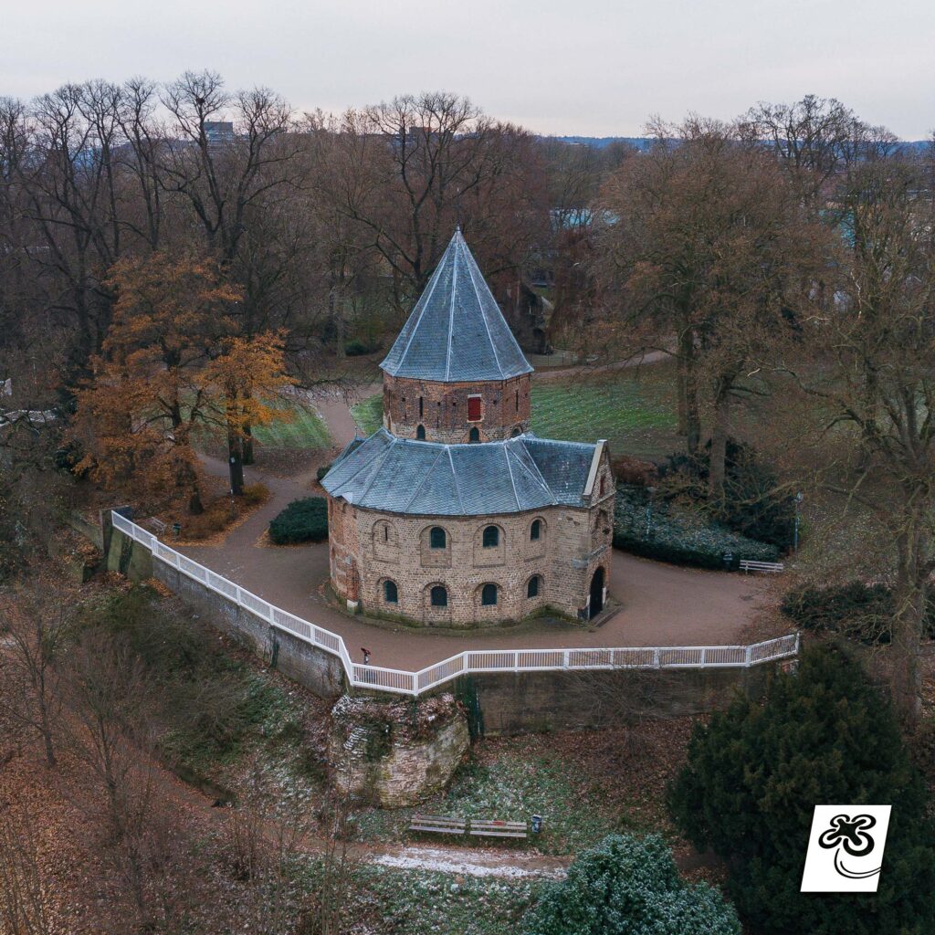 De Sint-Nicolaaskapel Nijmegen, Valkhofpark Nijmegen, DroneVista